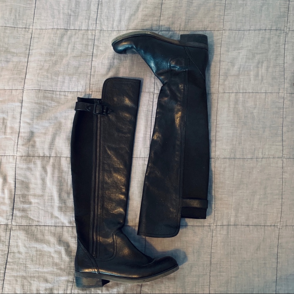 Over the knee Black Boots